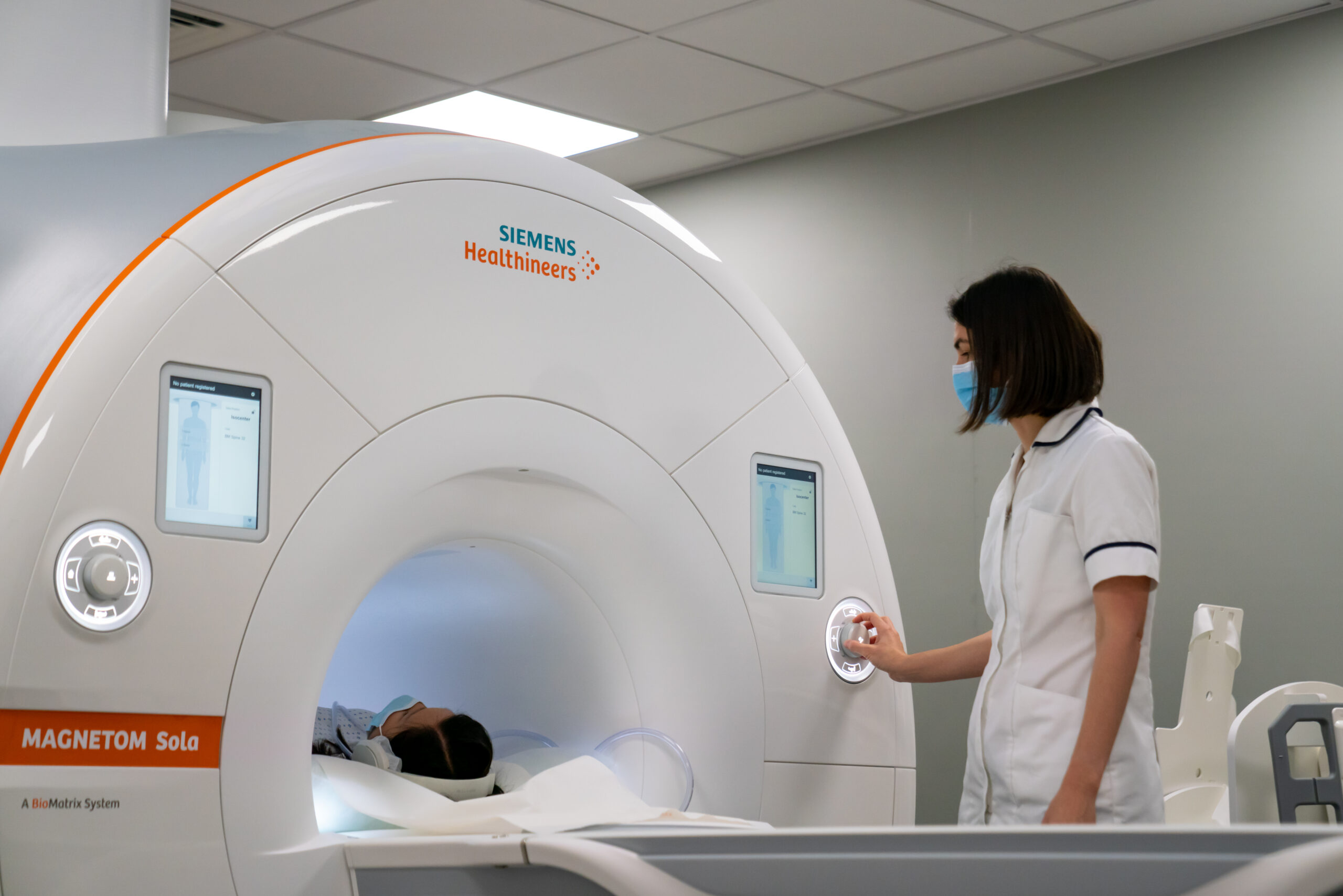 Deep Resolve used with St John & St Elizabeth Hospital MRI machines
