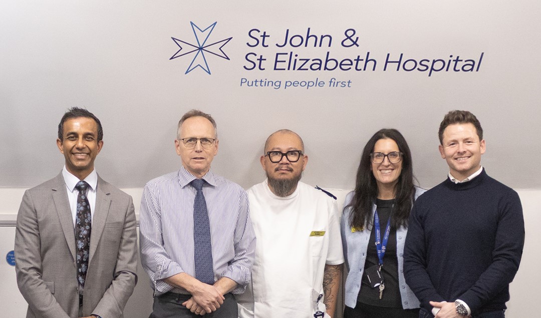 St John & St Elizabeth Hospital treat 100 patients with knee arthritis with Arthrosamid